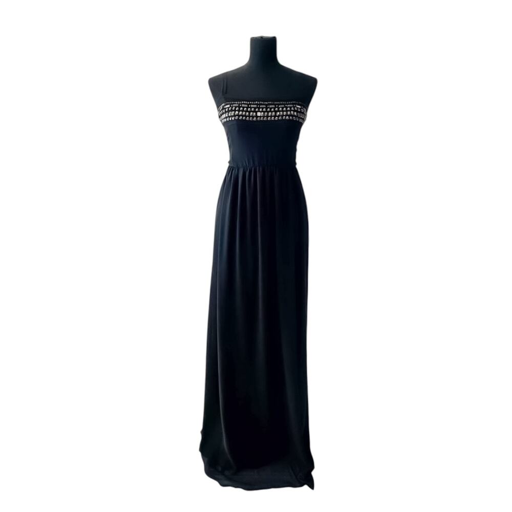 Torrid Black Studded Sleeveless Maxi Dress Plus Size 2